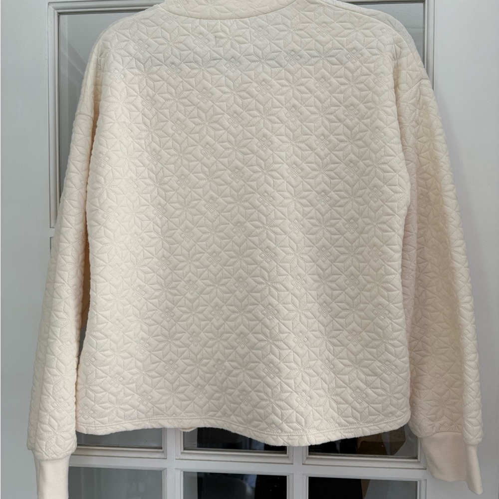 Madewell Quilted Pullover Sweater - Picture 4 of 4